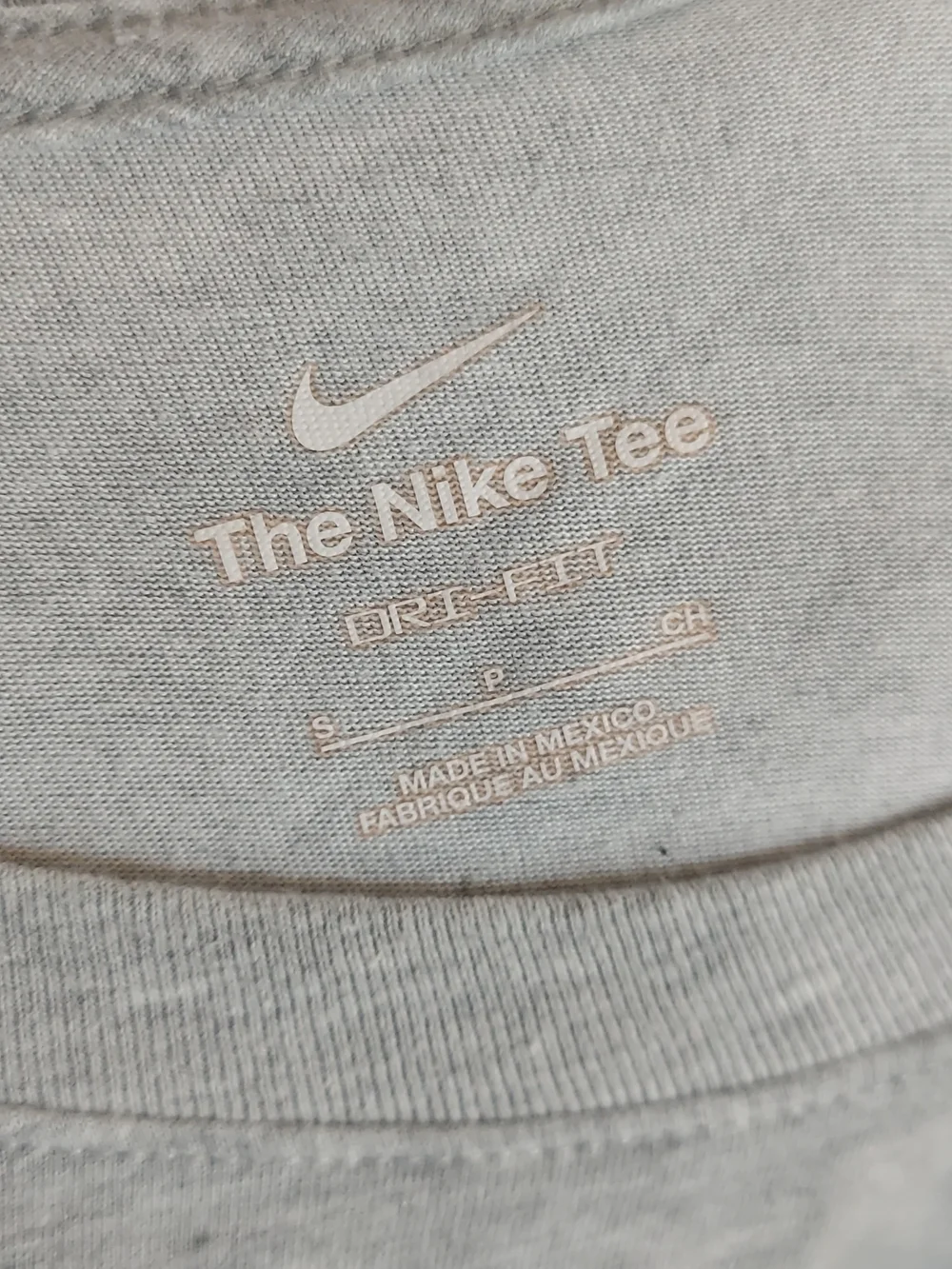 Nike Light Gray Crewneck Tee